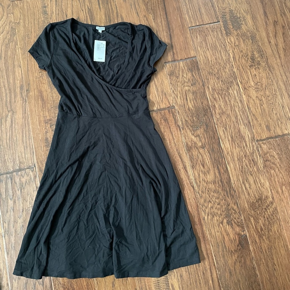 NWT Kismet black wrap dress